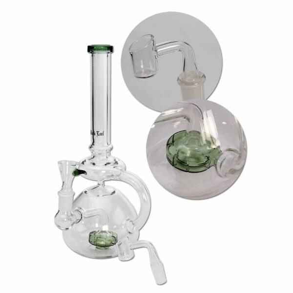 Buy Black Leaf Bubble Recycler Hybrid Dab Rig in australia