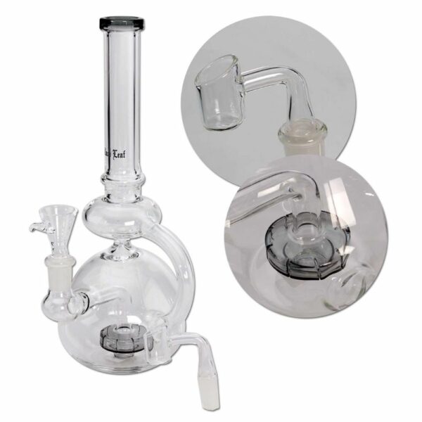 Buy Black Leaf Bubble Recycler Hybrid Dab Rig in australia