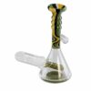 Buy Black Leaf Colored Swirl Mini Dab Rig with Nail in australia