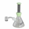 Buy Black Leaf Colored Wavy Dab Rig in australia