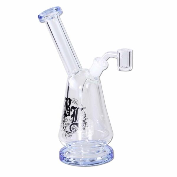 Buy Black Leaf Glass Drum Percolator Dab Rig in australia