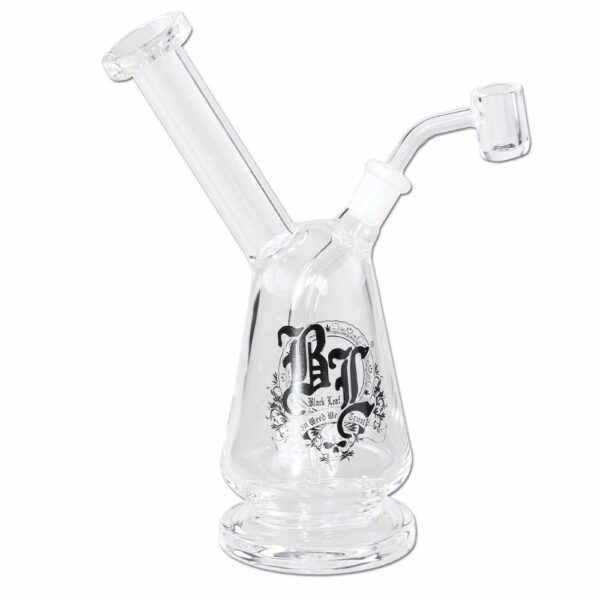 Buy Black Leaf Glass Drum Percolator Dab Rig in australia