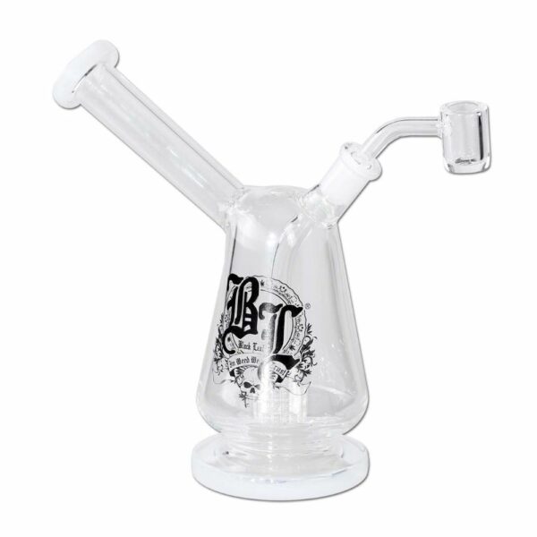 Buy Black Leaf Glass Drum Percolator Dab Rig in australia