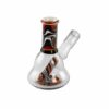 Buy Black Leaf Multi-Colored Swirl Mini Dab Rig with Nail in australia