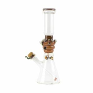 Buy Empire Glassworks Beaker Ice Bong | Save the Bees in australia