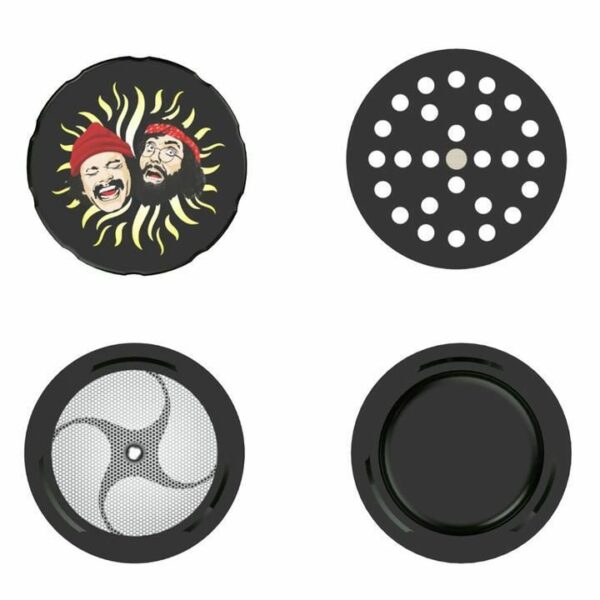 Buy Cheech & Chong’s 40th Anniversary 4-Part Aluminum Herb Grinder in australia