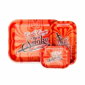 Buy Cheech & Chong’s 40th Anniversary Aluminum Rolling Tray | Red in australia