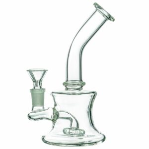 Buy LA Pipes Bent Neck Travel Size Hybrid Dab Rig in australia