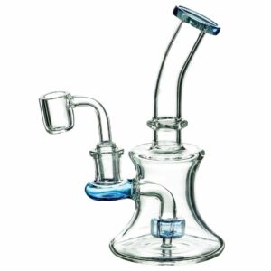 Buy Father Time Hourglass Dab Rig with Colored Accents in australia