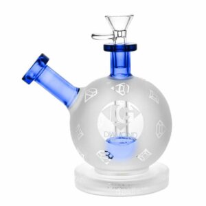 Buy Diamond Glass SnowBall Orb Style Bubbler Bong in australia