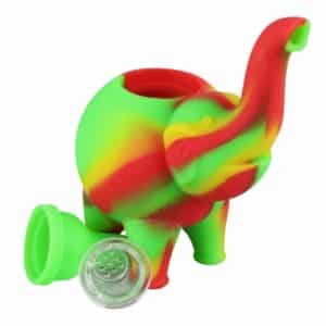 Buy Ellie The Silicone Elephant Bubbler Pipe in australia