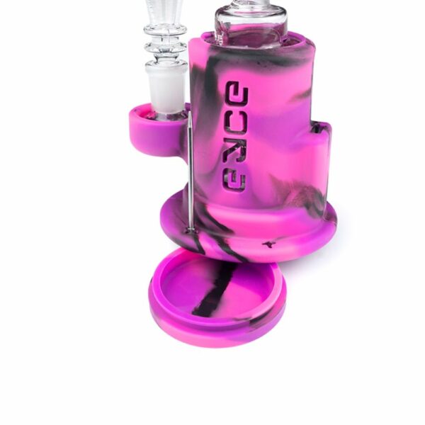 Buy EYCE Spark Glass and Silicone LED Hybrid Dab Rig | 6.5 Inch in australia