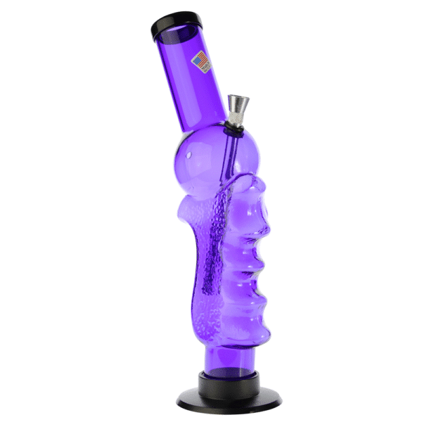 Buy Acrylic Pistol Grip Bong with Bent Tube in australia