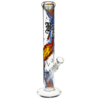 Buy Black Leaf Flames Glass Bong in australia