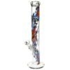 Buy Black Leaf Flames Glass Bong in australia