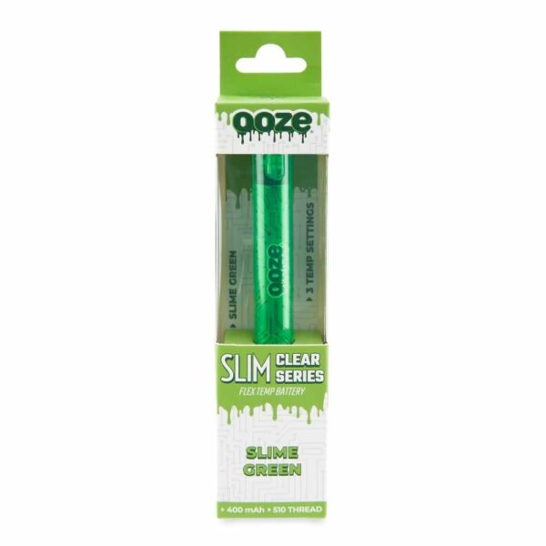 Buy Ooze Slim Clear Series Transparent 510 Vape Battery in australia