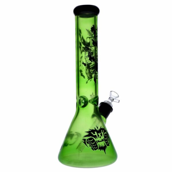 Buy Colored Glass Beaker Base Ice Bong in australia