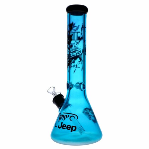 Buy Colored Glass Beaker Base Ice Bong in australia