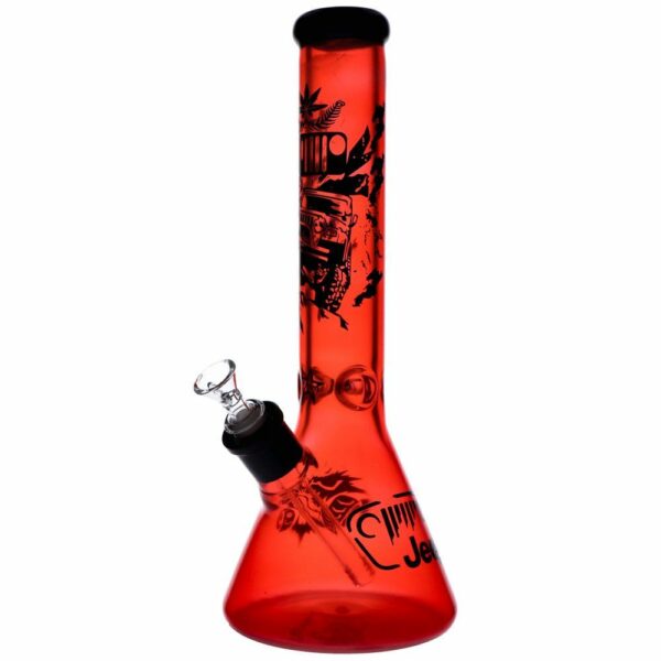 Buy Colored Glass Beaker Base Ice Bong in australia