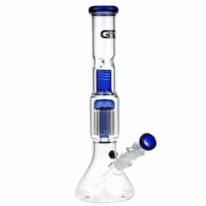 Buy Grace Glass 8-arm Tree Perc Beaker Base Glass Ice Bong | Blue in australia