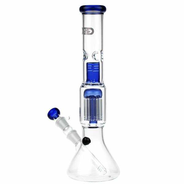 Buy Grace Glass 8-arm Tree Perc Beaker Base Glass Ice Bong | Blue in australia