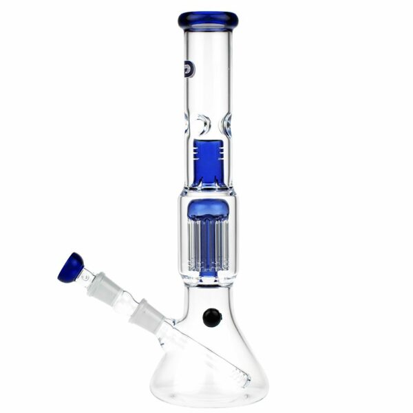 Buy Grace Glass 8-arm Tree Perc Beaker Base Glass Ice Bong | Blue in australia