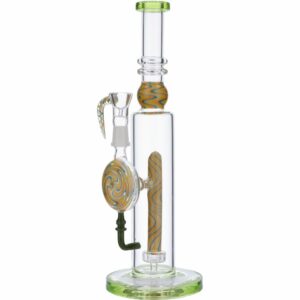 Buy Straight Bong with Wig Wag Showerhead Perc | 12.5 inch in australia