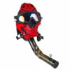 Buy Gas Mask Goggle Bong with Bent Tube in australia