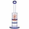 Buy Glasscity Honeycomb Bubbler with Double Disc Perc in australia