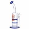 Buy Glasscity Honeycomb Bubbler with Double Disc Perc in australia