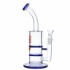 Buy Glasscity Honeycomb Bubbler with Double Disc Perc in australia