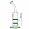 Buy Glasscity Honeycomb Bubbler with Double Disc Perc in australia
