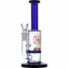 Buy Straight Tube Colored Glass Bong in australia