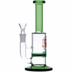 Buy Straight Tube Colored Glass Bong in australia