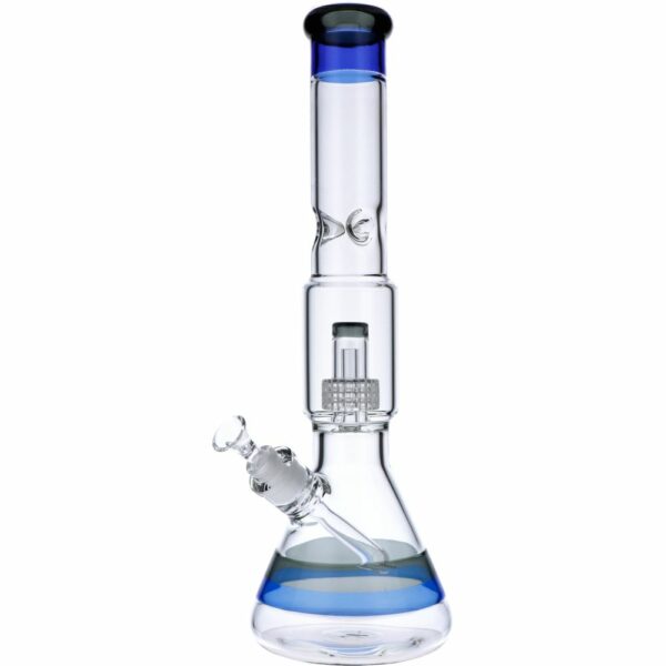 Buy Beaker Base Ice Bong with Drum Perc | 15.7 Inch in australia