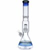 Buy Beaker Base Ice Bong with Drum Perc | 15.7 Inch in australia