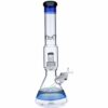 Buy Beaker Base Ice Bong with Drum Perc | 15.7 Inch in australia