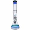 Buy Beaker Base Ice Bong with Drum Perc | 15.7 Inch in australia