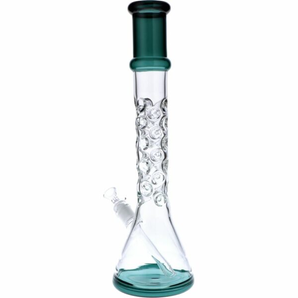 Buy Beaker Base Bong with Textured Neck | 16.5 Inch in australia