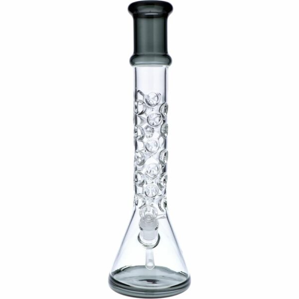 Buy Beaker Base Bong with Textured Neck | 16.5 Inch in australia