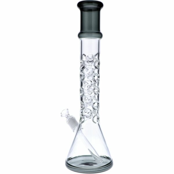 Buy Beaker Base Bong with Textured Neck | 16.5 Inch in australia