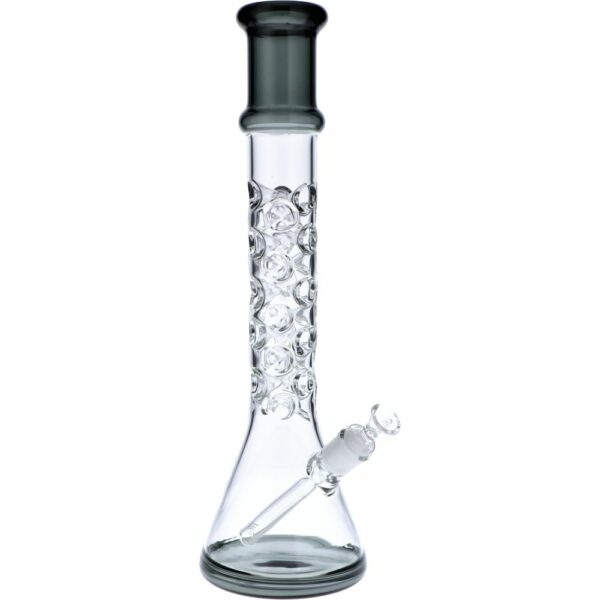 Buy Beaker Base Bong with Textured Neck | 16.5 Inch in australia