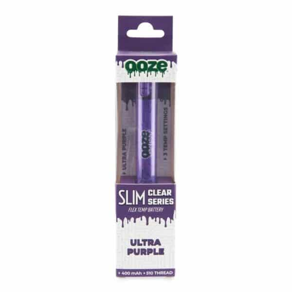 Buy Ooze Slim Clear Series Transparent 510 Vape Battery in australia