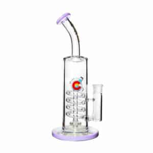 Buy Glasslab 303 Coil Perc Bent Neck Bong in australia