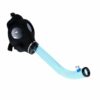 Buy Silicone Gas Mask Bong with Bent Acrylic Tube in australia