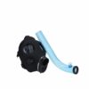 Buy Silicone Gas Mask Bong with Bent Acrylic Tube in australia