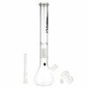 Buy Black Leaf Clear Flaming Skull Percolator Bong in australia