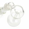 Buy Black Leaf Clear Flaming Skull Percolator Bong in australia