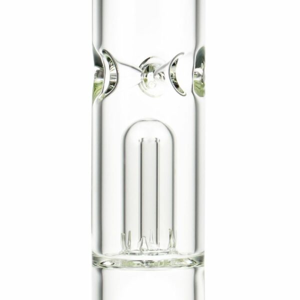 Buy Black Leaf Clear Flaming Skull Percolator Bong in australia