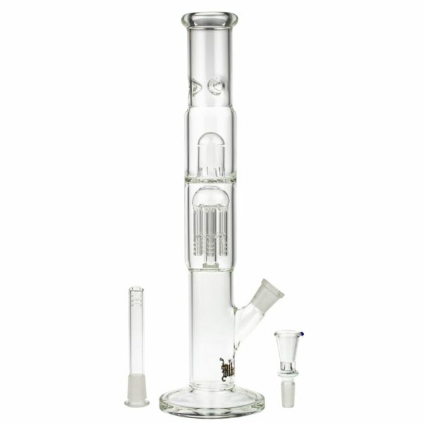 Buy Black Leaf ELITE Cylinder 6-arm Perc Ice Bong | No Carb Hole in australia